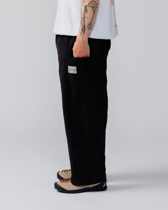 Twill Studio Pants - Black