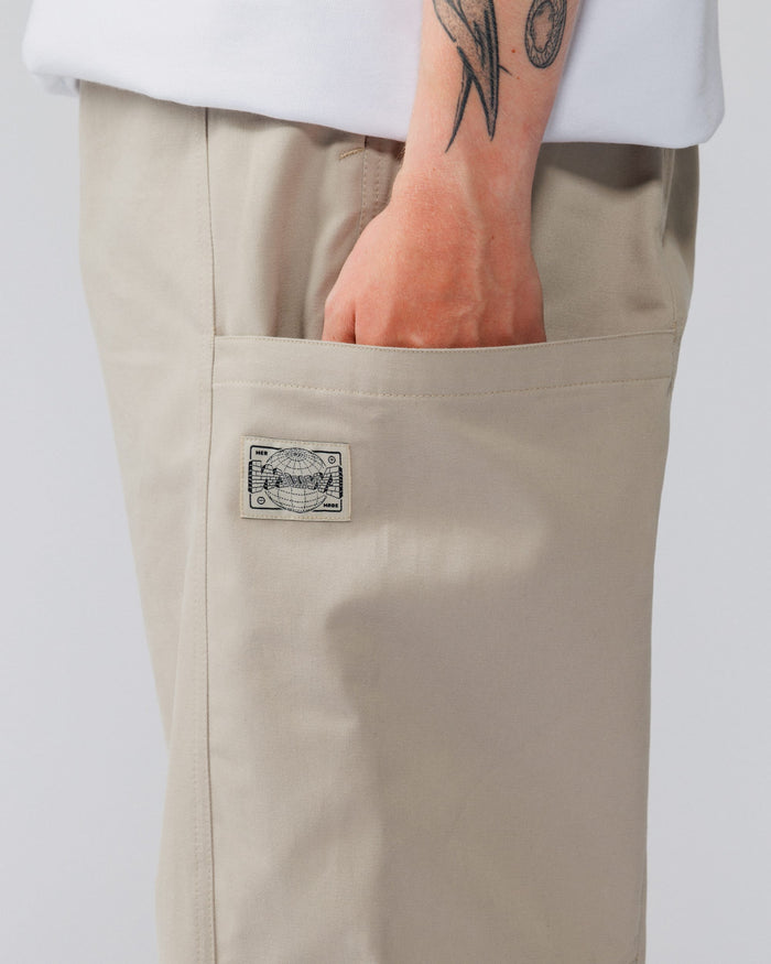Twill Studio Pants - Stone
