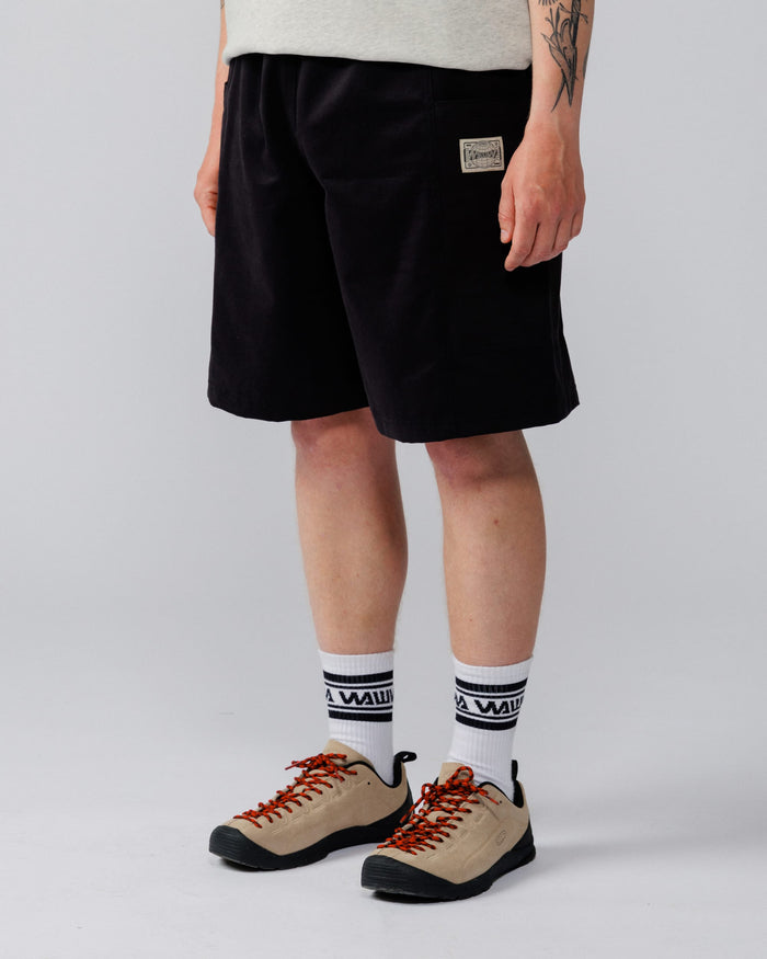 Twill Studio Shorts - Black