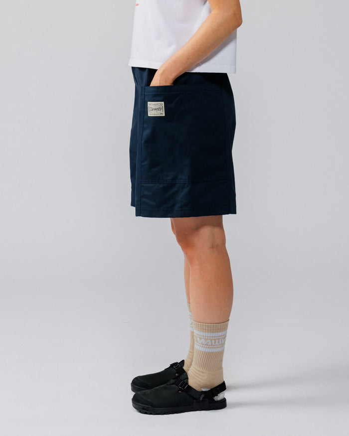 Twill Studio Shorts - Navy