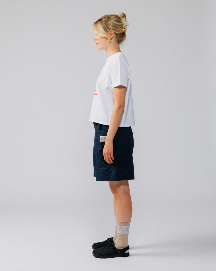 Twill Studio Shorts - Navy