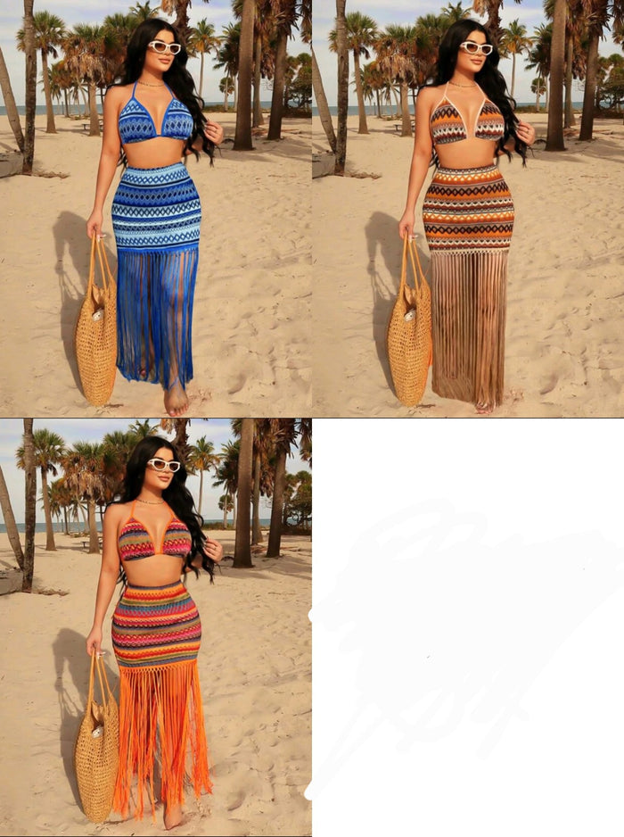 Two-Piece Crocheted Set