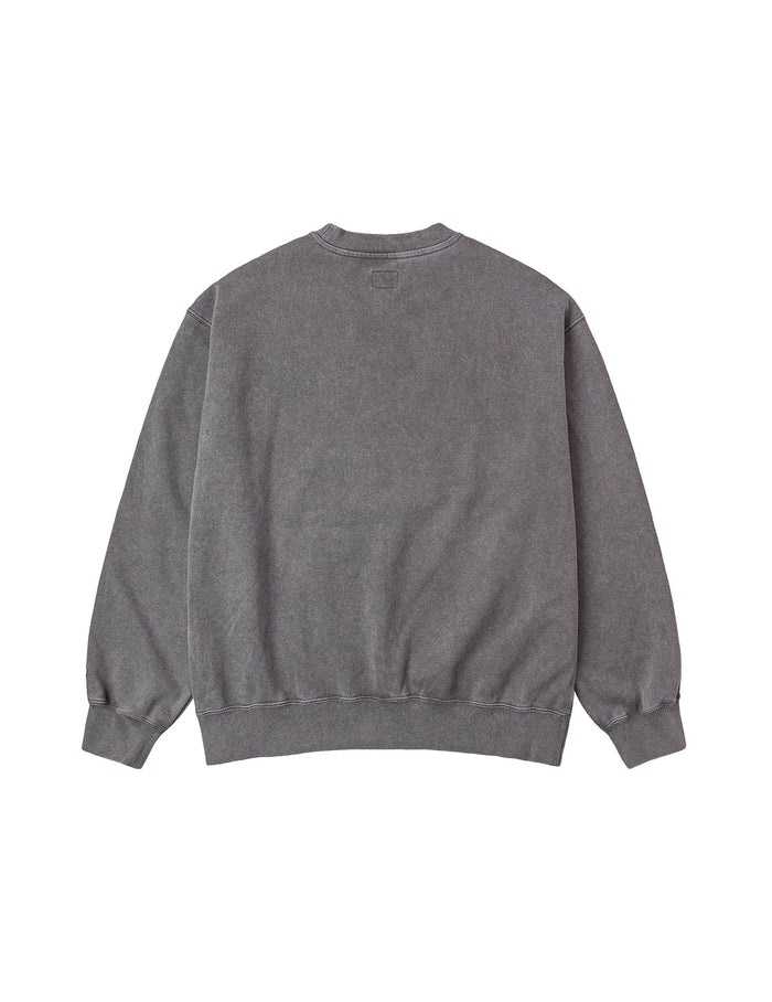 UFO Print and Seagull Appliqué Relax Fit Hoodie