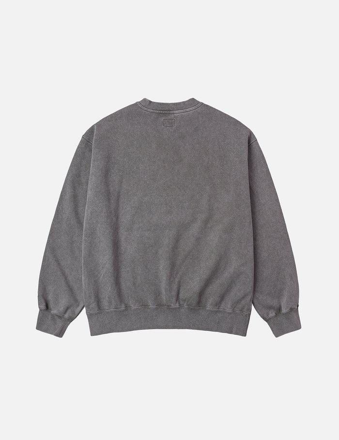 UFO Print and Seagull Appliqué Relax Fit Hoodie