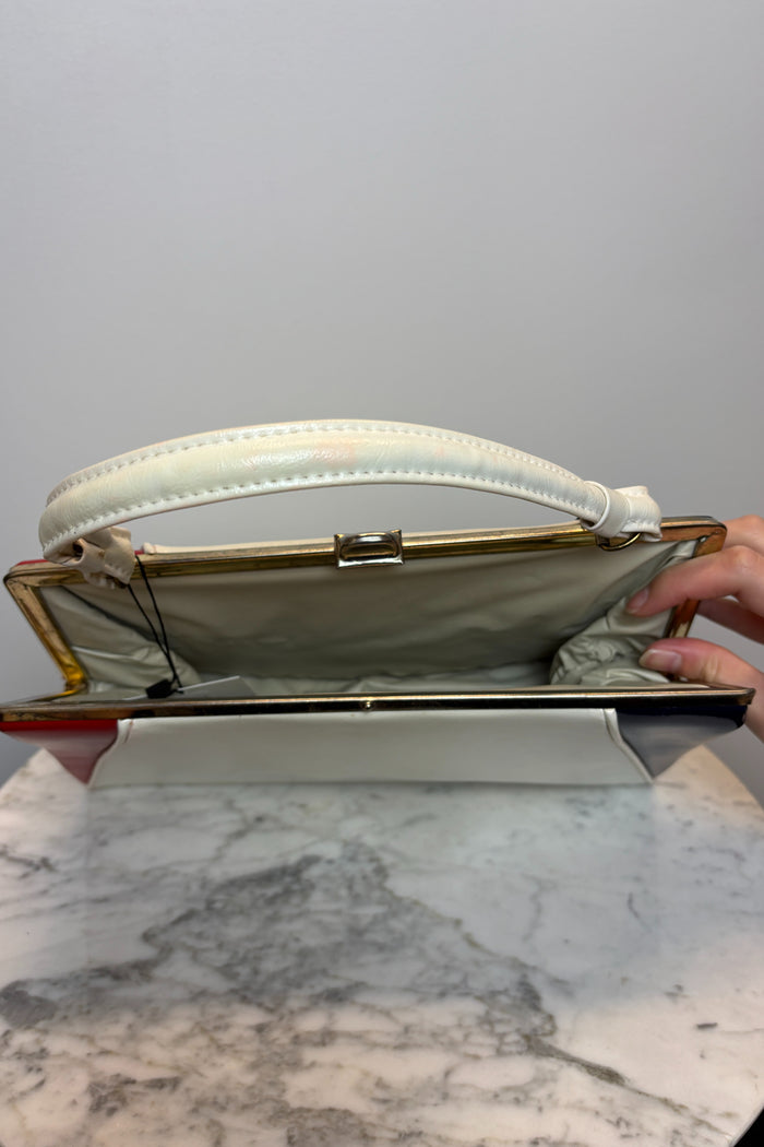 Unbranded Tri-colour Snap Purse image 1