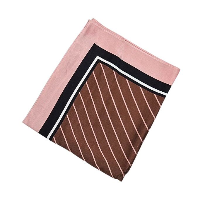 Vega Accessory Scarf (Stripe Print)