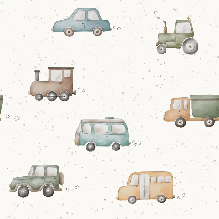 Vehicles Offwhite - Family Fabrics B.V.