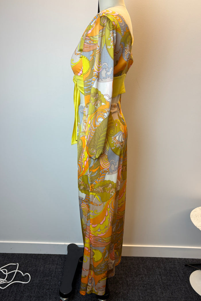 Vintage 70s Pastel Two Piece Set image 2