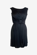 Vintage Kitty Copeland Black Bow Mini Dress image 0