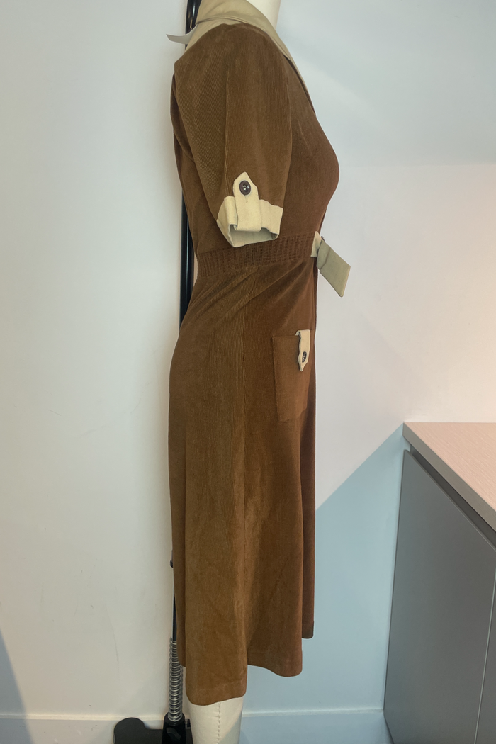 Vintage Mr Darren Brown Suede Jumpsuit image 1