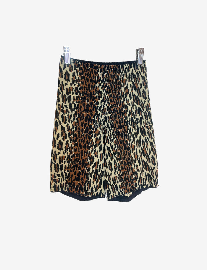 Vintage Vanity Fair Leopard Girdle w/ Garter Clips image 0