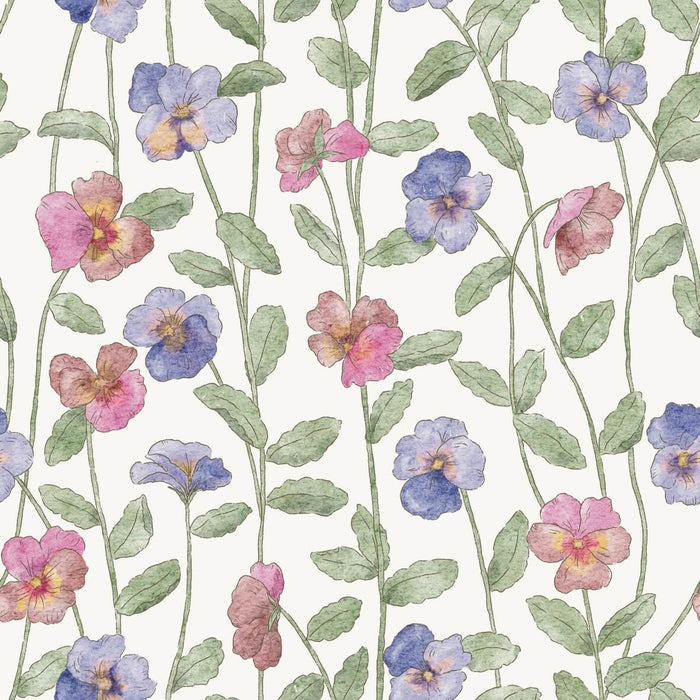 Violet Flowers Viola - Family Fabrics B.V.