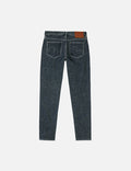 Washed Emboss Rivet Seagull Taper Fit Jeans #2017