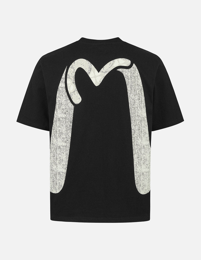Weathered Seagull Daicock Print Regular Fit T-shirt