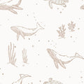 Whales Offwhite - Family Fabrics B.V.