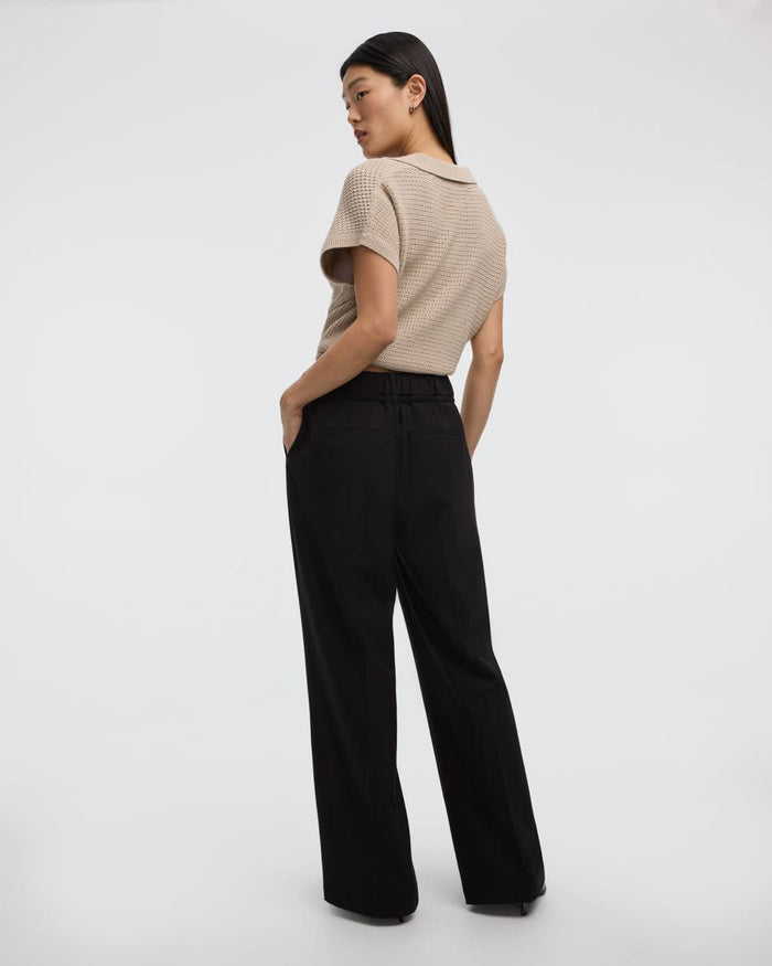 Wide-Leg High-Rise Pant - The Timeless