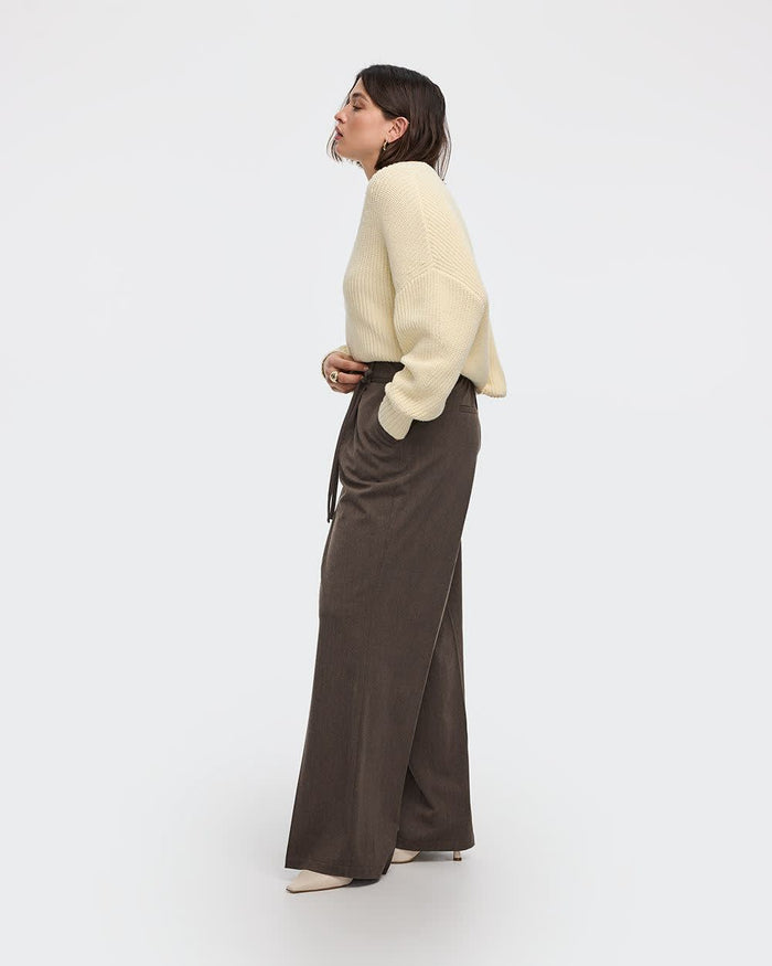 Wide-Leg High-Rise Pant - The Timeless