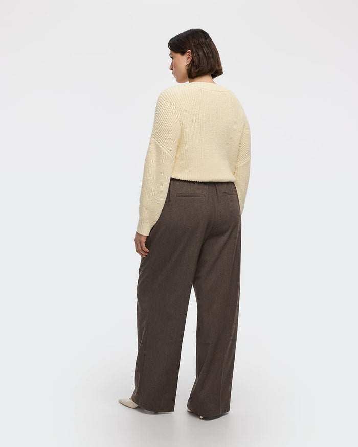 Wide-Leg High-Rise Pant - The Timeless