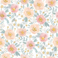 Wild Roses Light Pastel - Family Fabrics B.V.