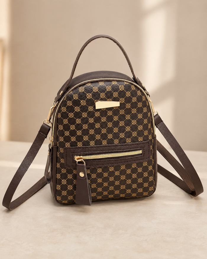 Women’s Brown Monogram Mini Backpack