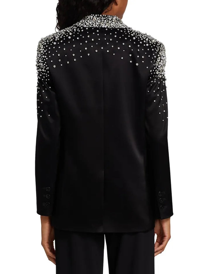 Women's Crystal Beading 2 Pieces Suit - Envious Designs
