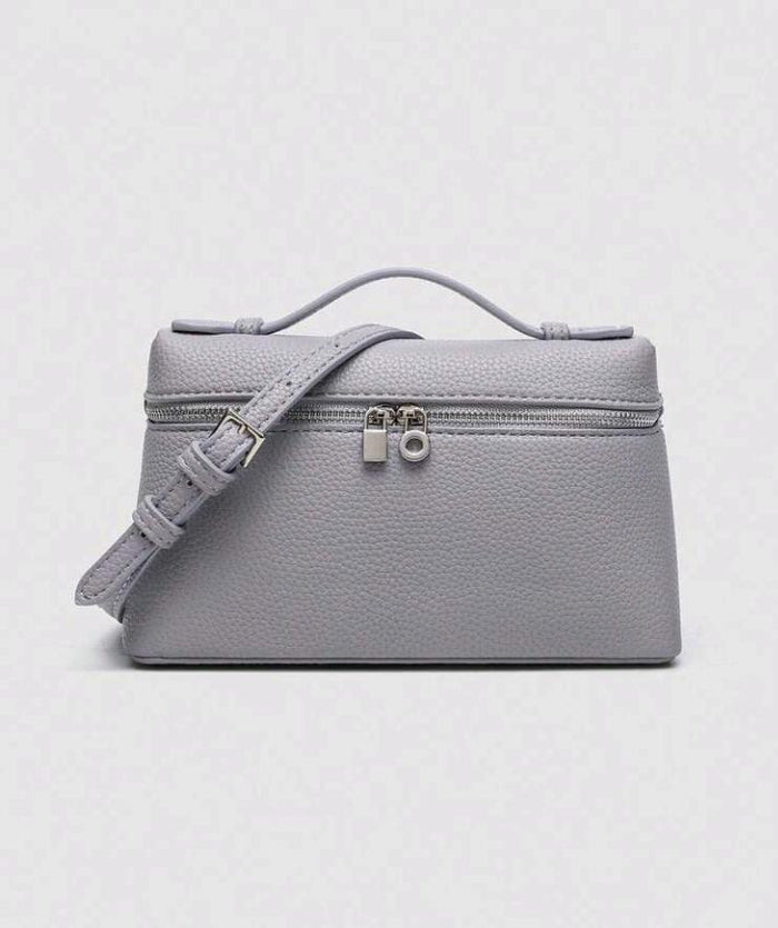 Women’s Grey Box Crossbody Bag