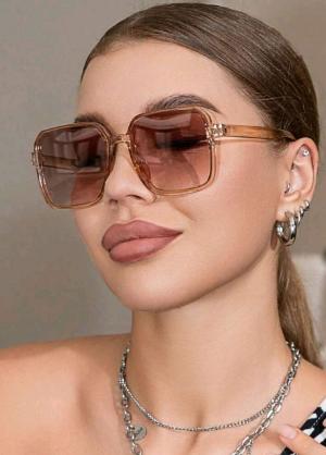 Women's Sunglasses â€“ Modern Design with Square Frame and Tinted Lenses, Availabl