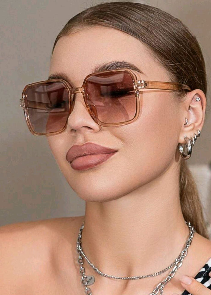 Women's Sunglasses â€“ Modern Design with Square Frame and Tinted Lenses, Availabl