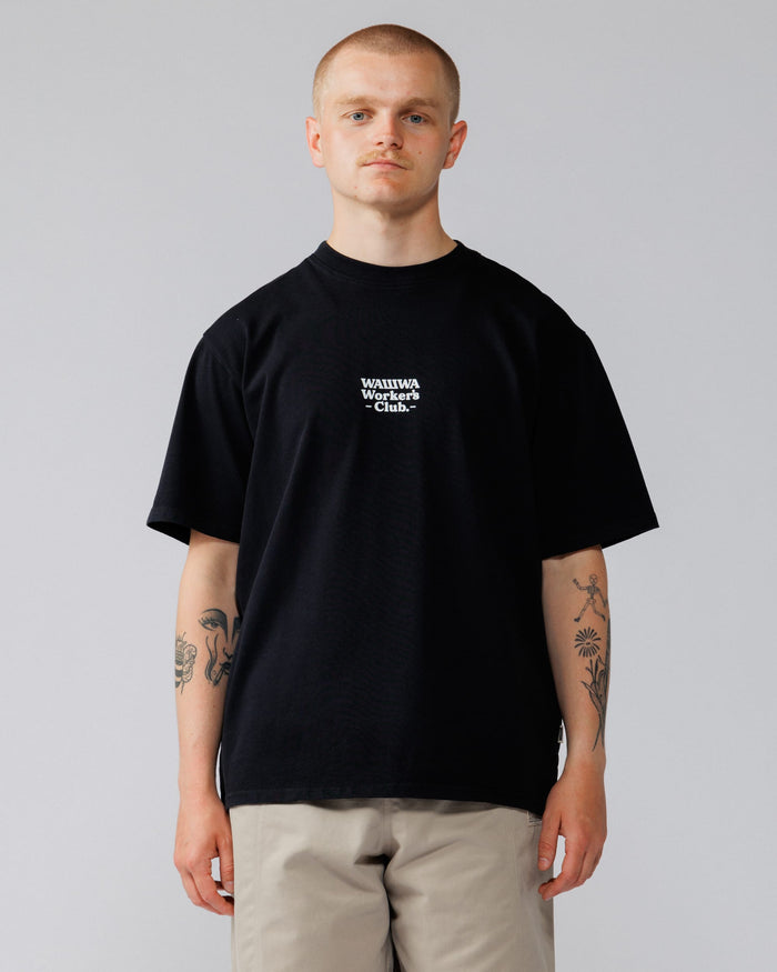 Workers Logo Stride T-Shirt - Black