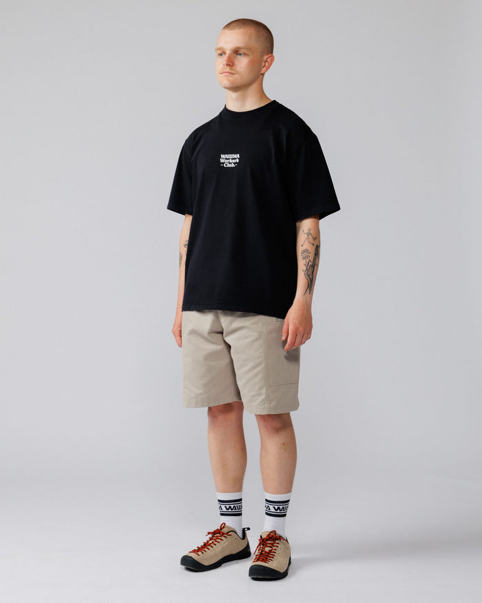 Workers Logo Stride T-Shirt - Black