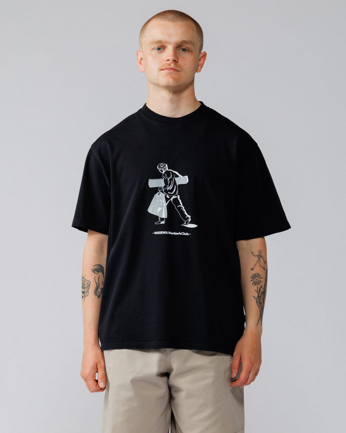 Workers Stride T-Shirt - Black