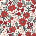Xmas Floral Grace White - Family Fabrics B.V.