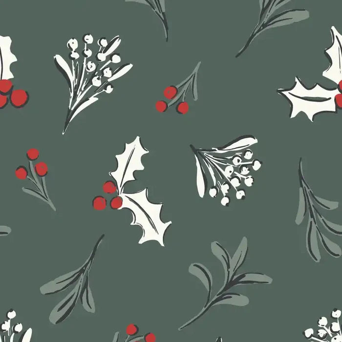 Xmas Grace Green - Family Fabrics B.V.