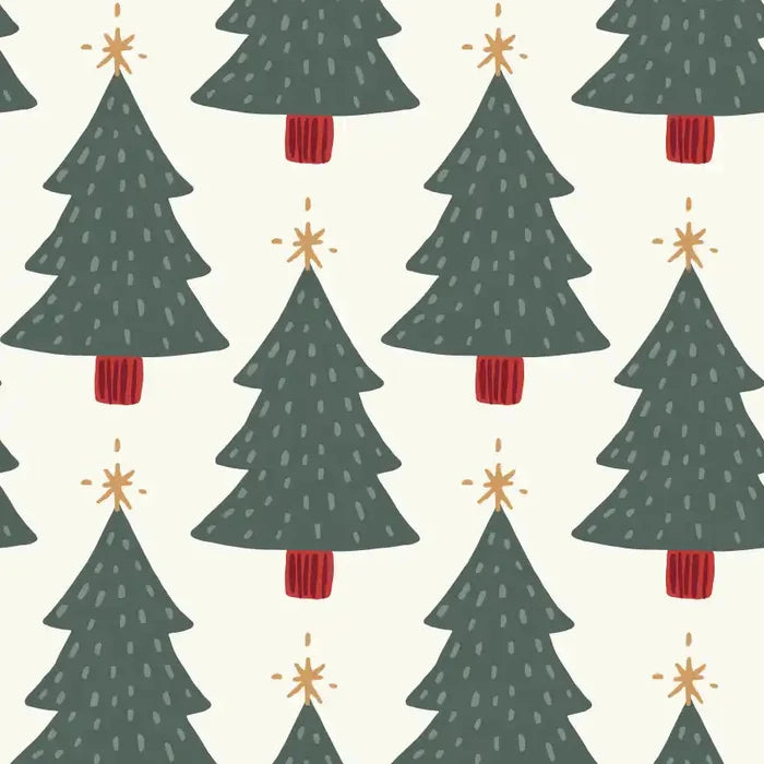 Xmas Tree Green - Family Fabrics B.V.