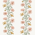 Yellow Peach Flower Florin - Family Fabrics B.V.