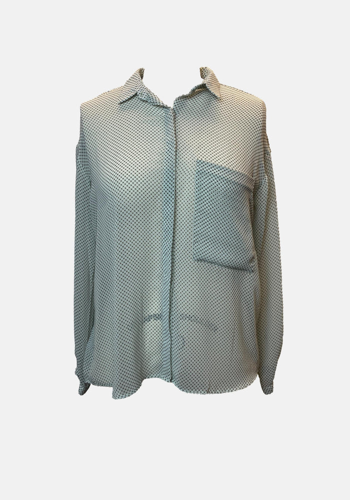 Zara Patterned Collared Shirt image 0