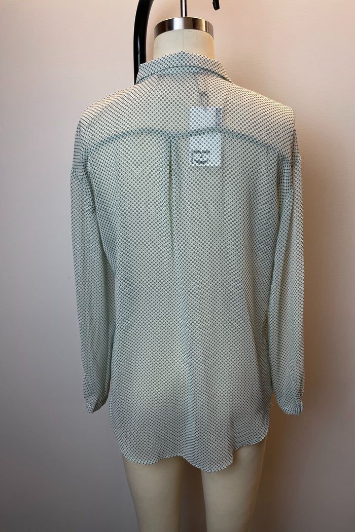 Zara Patterned Collared Shirt image 1