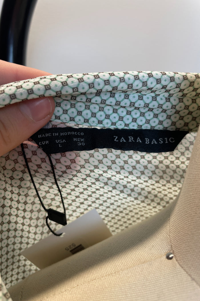 Zara Patterned Collared Shirt image 2