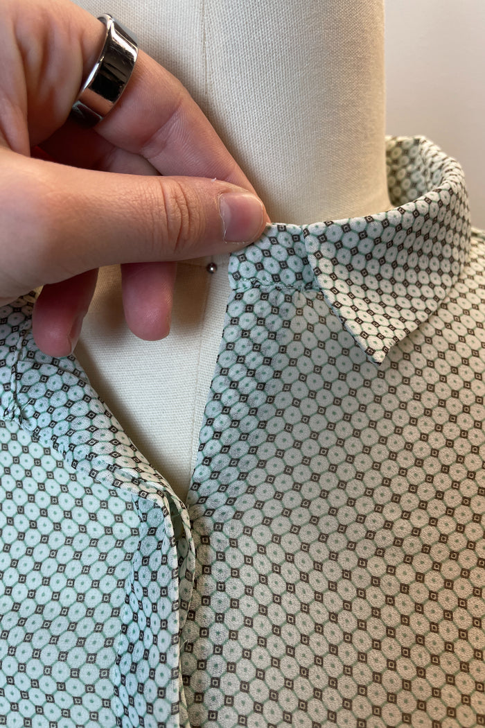 Zara Patterned Collared Shirt image 3